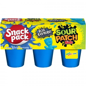 Snack Pack Sour Patch Kids Juicy Gels Blue Raspberry