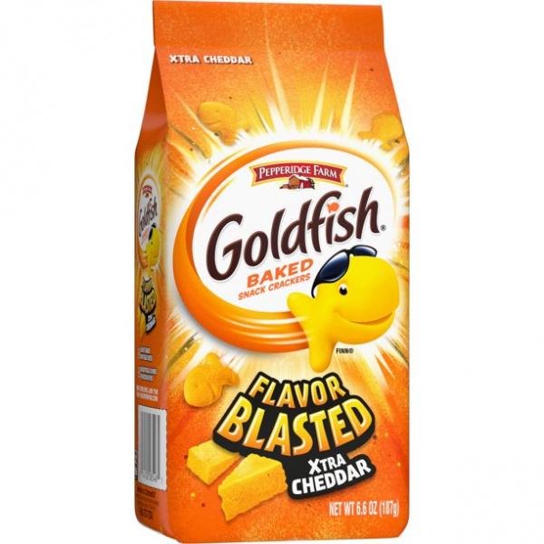 Goldfish Flavour Blasted Xtra Cheddar Crackers