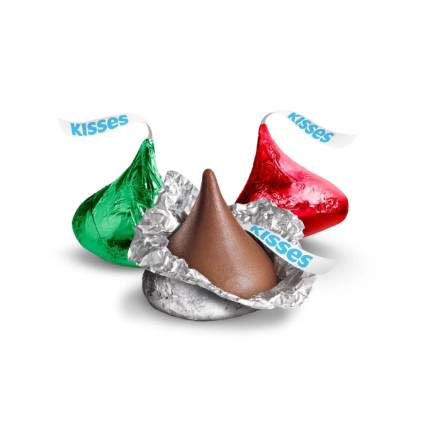 Hershey Kisses Milk Chocolate Christmas Candy