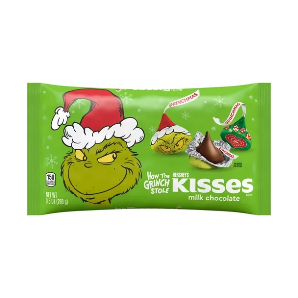 Hershey Kisses Grinch Edition