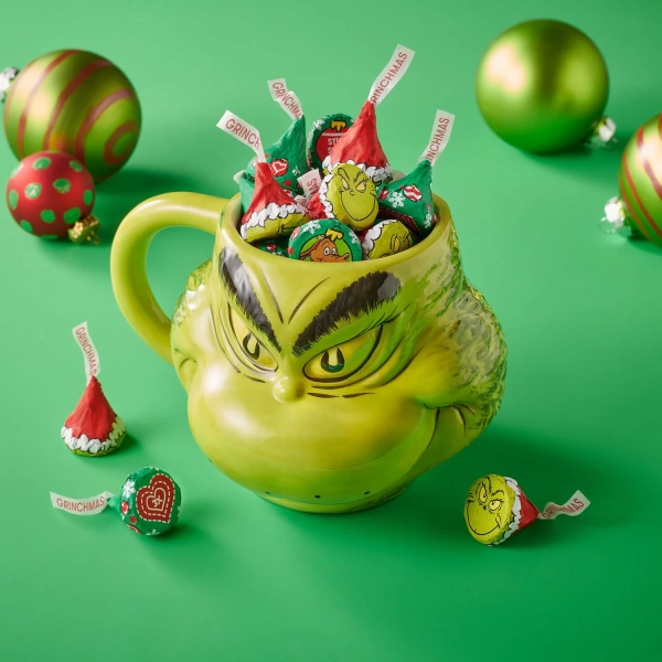 Hershey Kisses Grinch Edition